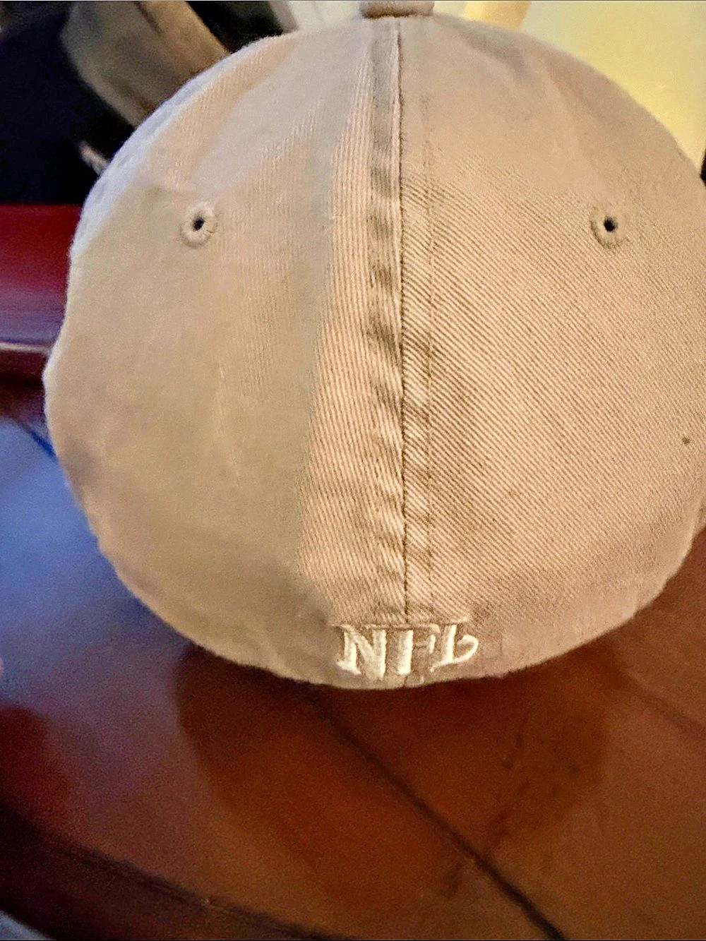 NFL Embroidered Logo Beige Cap - Picture 3 of 4